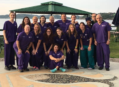 Colorectal Center team photo from the Tanzania mission trip. 